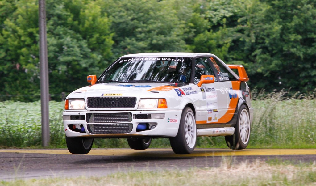 De regerende West Euro Rally Cup-mestre Gerben Brower/Niels Kroeze vender tilbage til Rally Denmark
(Foto: GS Autosport)